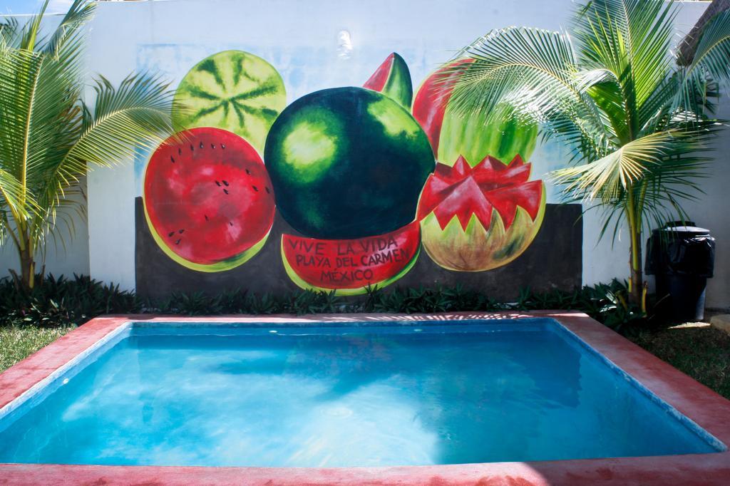 Hostal Vive La Vida Playa del Carmen Exterior foto