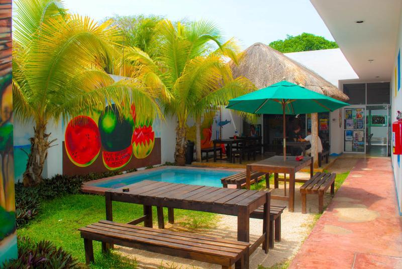 Hostal Vive La Vida Playa del Carmen Exterior foto